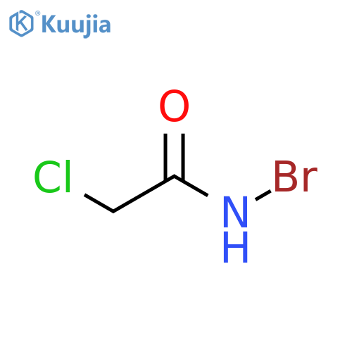 Acetamide, N-bromo-2-chloro- structure