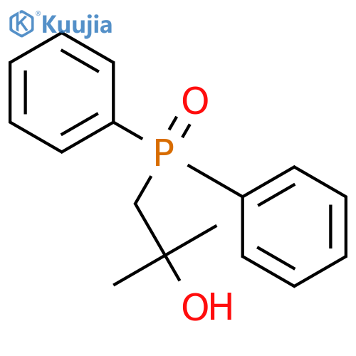 2-Propanol, 1-(diphenylphosphinyl)-2-methyl- structure