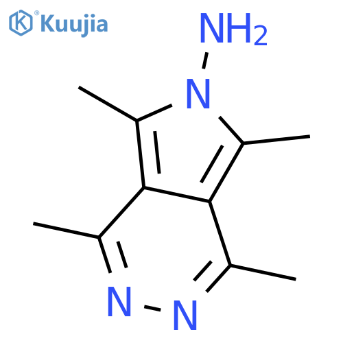 1,4,5,7-Tetramethyl-6H-pyrrolo[3,4-d]pyridazin-6-amine structure
