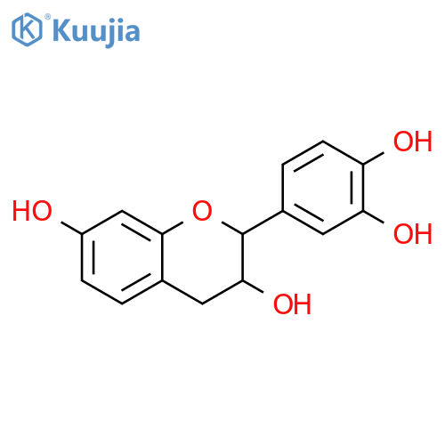 (2S,3R)-2-(3,4-dihydroxyphenyl)-3,4-dihydro-2H-chromene-3,7-diol structure