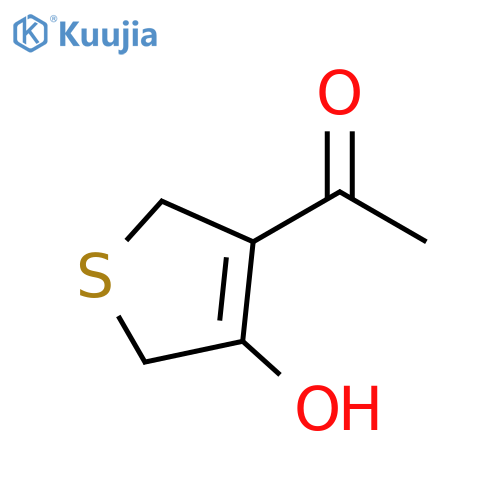 Ethanone,1-(2,5-dihydro-4-hydroxy-3-thienyl)- structure