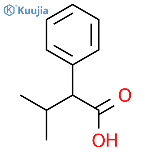 3-Methyl-2-phenylbutanoic Acid structure