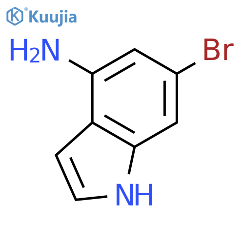 6-Bromo-1H-indol-4-amine structure