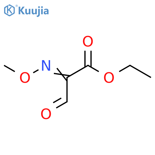 Propanoic acid,2-(methoxyimino)-3-oxo-, ethyl ester structure