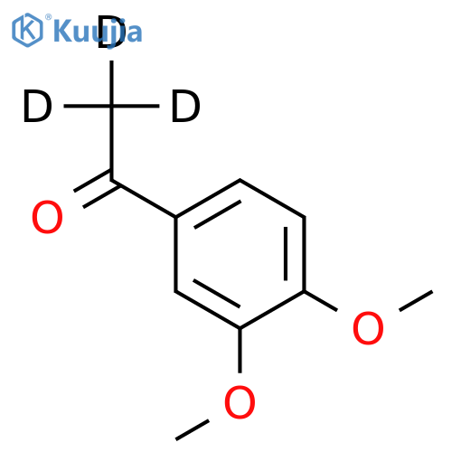 3',4'-Dimethoxyacetophenone-d3 (methyl-d3) structure
