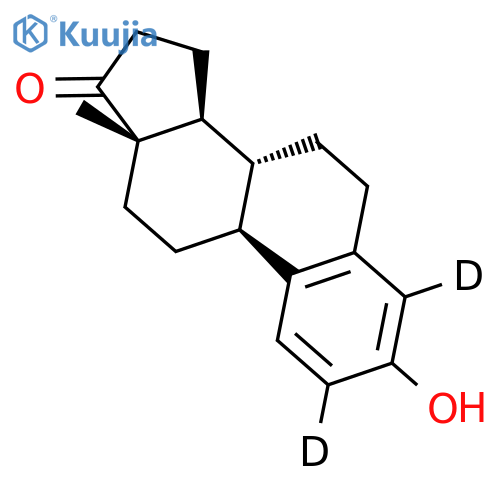 estrone-2,4-d2 structure