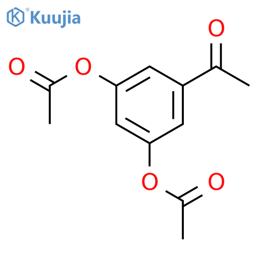 3’,5’-Diacetyloxyacetophenone structure