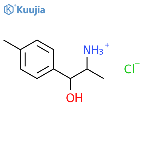 4-Methylnorephedrine Hydrochloride (Mixture of Diastereomers) structure