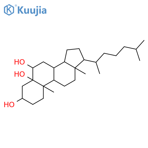 Cholestane-3b,5a,6a-triol structure
