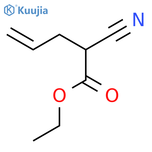 ethyl 2-cyanopent-4-enoate structure