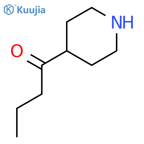 1-piperidin-4-ylbutan-1-one structure