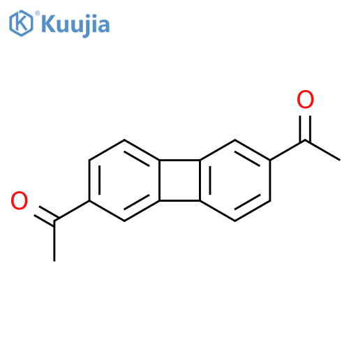 2,6-Diacetylbiphenylene structure