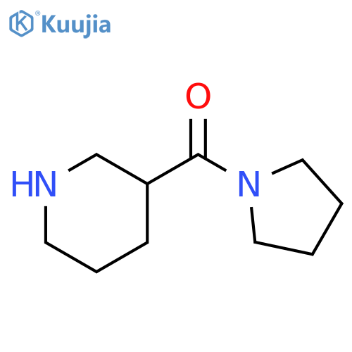 3-(pyrrolidine-1-carbonyl)piperidine structure