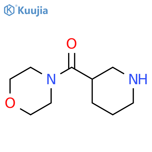 4-(piperidine-3-carbonyl)morpholine structure