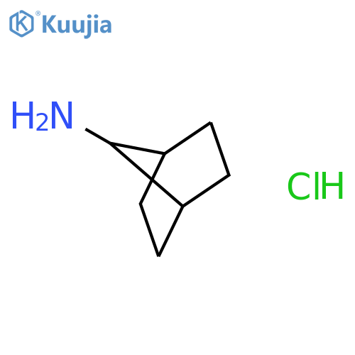 Bicyclo[2.2.1]heptan-7-amine, hydrochloride structure