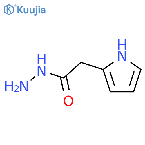 (1H-Pyrrol-2-yl)acetic acid hydrazide structure