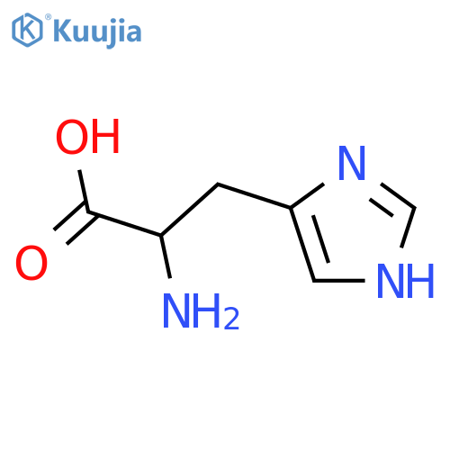 D-Histidine structure