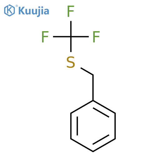 Benzyltrifluoromethylsulfide structure