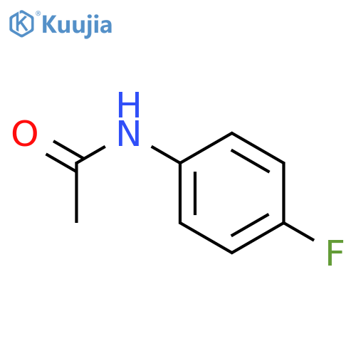 4'-Fluoroacetanilide structure