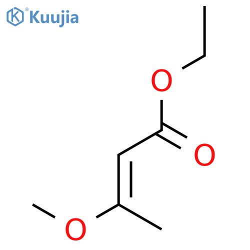 2-Butenoic acid,3-methoxy-, ethyl ester structure