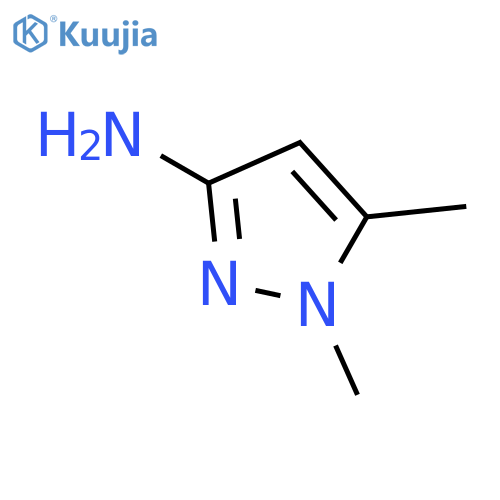 1,5-dimethylpyrazol-3-amine structure
