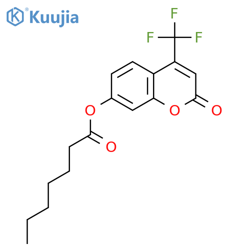 Oenanthacid-4-(trifluormethyl)-umbelliferone structure