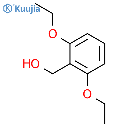 Benzenemethanol,2,6-diethoxy- structure