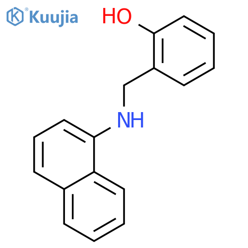 2-(1-Naphthylamino)methylphenol structure