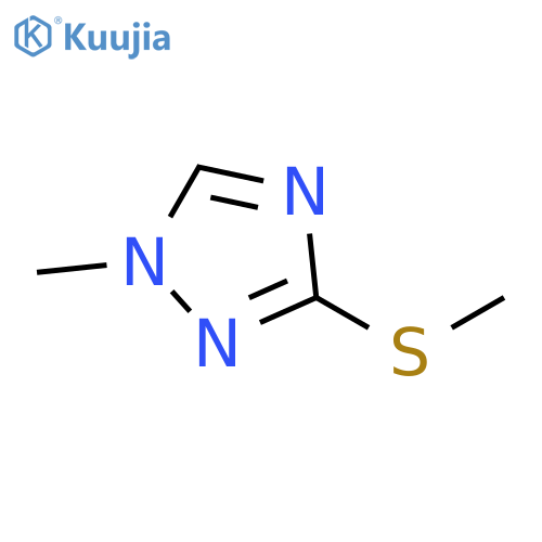 1H-1,2,4-Triazole,1-methyl-3-(methylthio)- structure