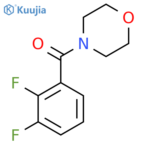 (2,3-Difluorophenyl)(morpholino)methanone structure