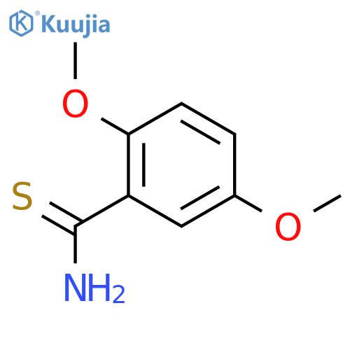 2,5-Dimethoxythiobenzamide structure