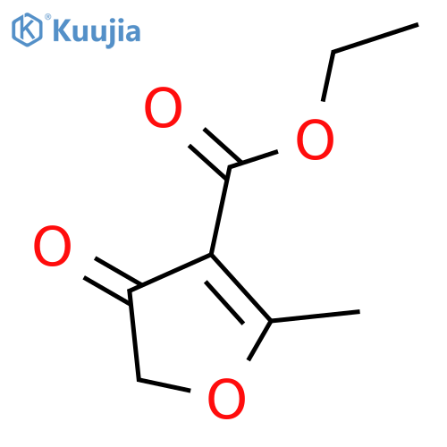 ethyl 2-methyl-4-oxo-4,5-dihydrofuran-3-carboxylate structure