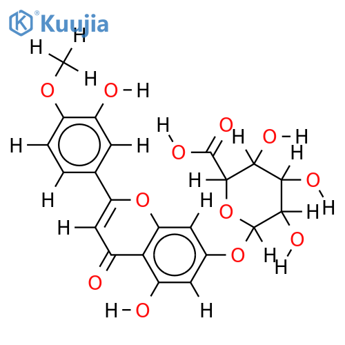 DiosMetin 7-O-β-D-Glucuronide structure