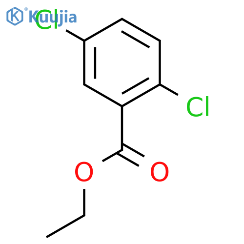 Ethyl 2,5-dichlorobenzoate structure