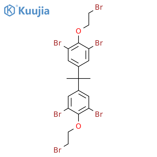 Benzene, 1,1'-(1-methylethylidene)bis[3,5-dibromo-4-(2-bromoethoxy)- structure