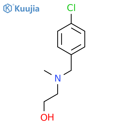 Ethanol, 2-[[(4-chlorophenyl)methyl]methylamino]- structure