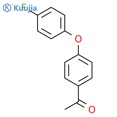 1-4-(4-Fluorophenoxy)phenylethanone structure