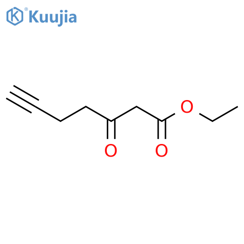 ethyl 3-oxohept-6-ynoate structure