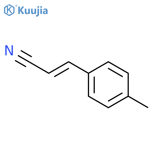 3-(4-methylphenyl)prop-2-enenitrile structure
