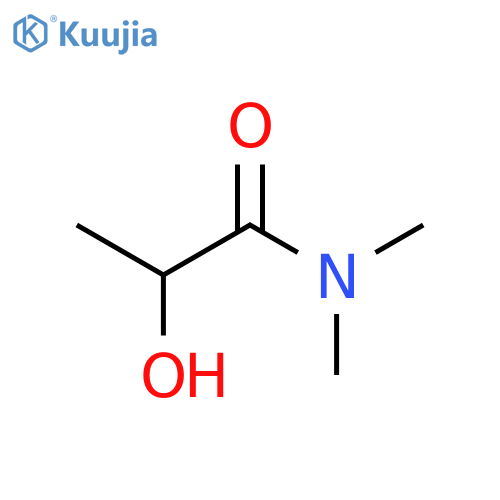 2-Hydroxy-N,N-dimethylpropanamide structure