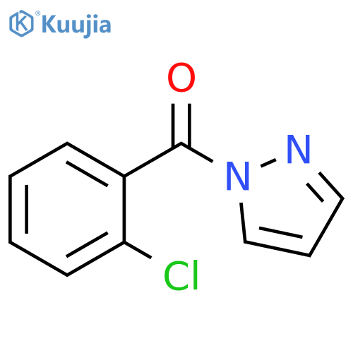 1-(2-chlorobenzoyl)-1H-pyrazole structure