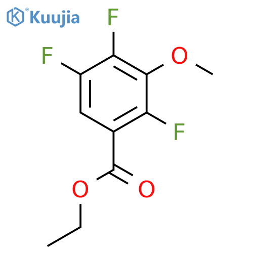 ethyl 2,4,5-trifluoro-3-methoxybenzoate structure
