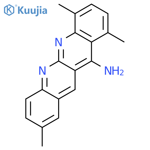 Dibenzo[b,g][1,8]naphthyridin-11-amine,2,7,10-trimethyl-(9ci) structure