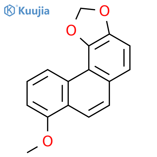 8-methoxyphenanthro[3,4-d][1,3]dioxole structure