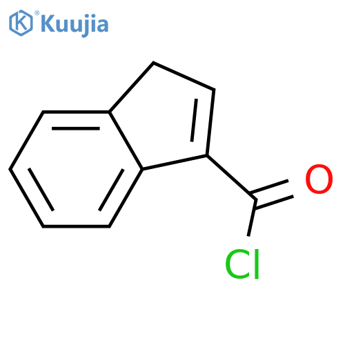 1H-Indene-3-carbonylchloride structure
