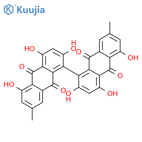 (+)-(S)-skyrin structure