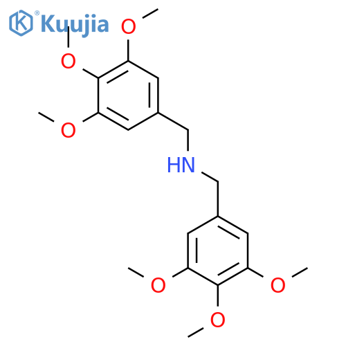 N-(3,4,5-trimethoxybenzyl)-1-(3,4,5-trimethoxyphenyl)methanamine structure