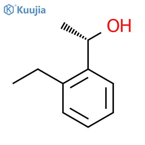 (1S)-1-(2-ethylphenyl)ethan-1-ol structure