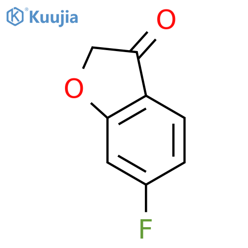 6-fluoro-2,3-dihydro-1-benzofuran-3-one structure