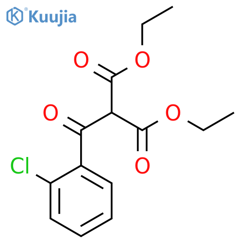 Diethyl 2-(2-chlorobenzoyl)malonate structure